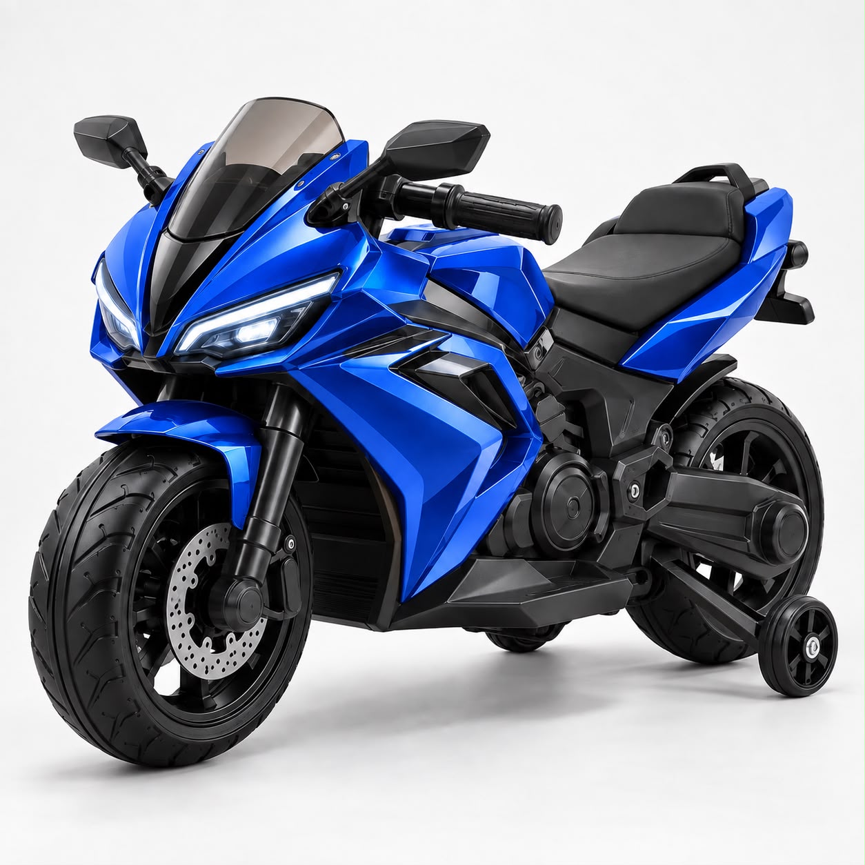 Mini moto azul