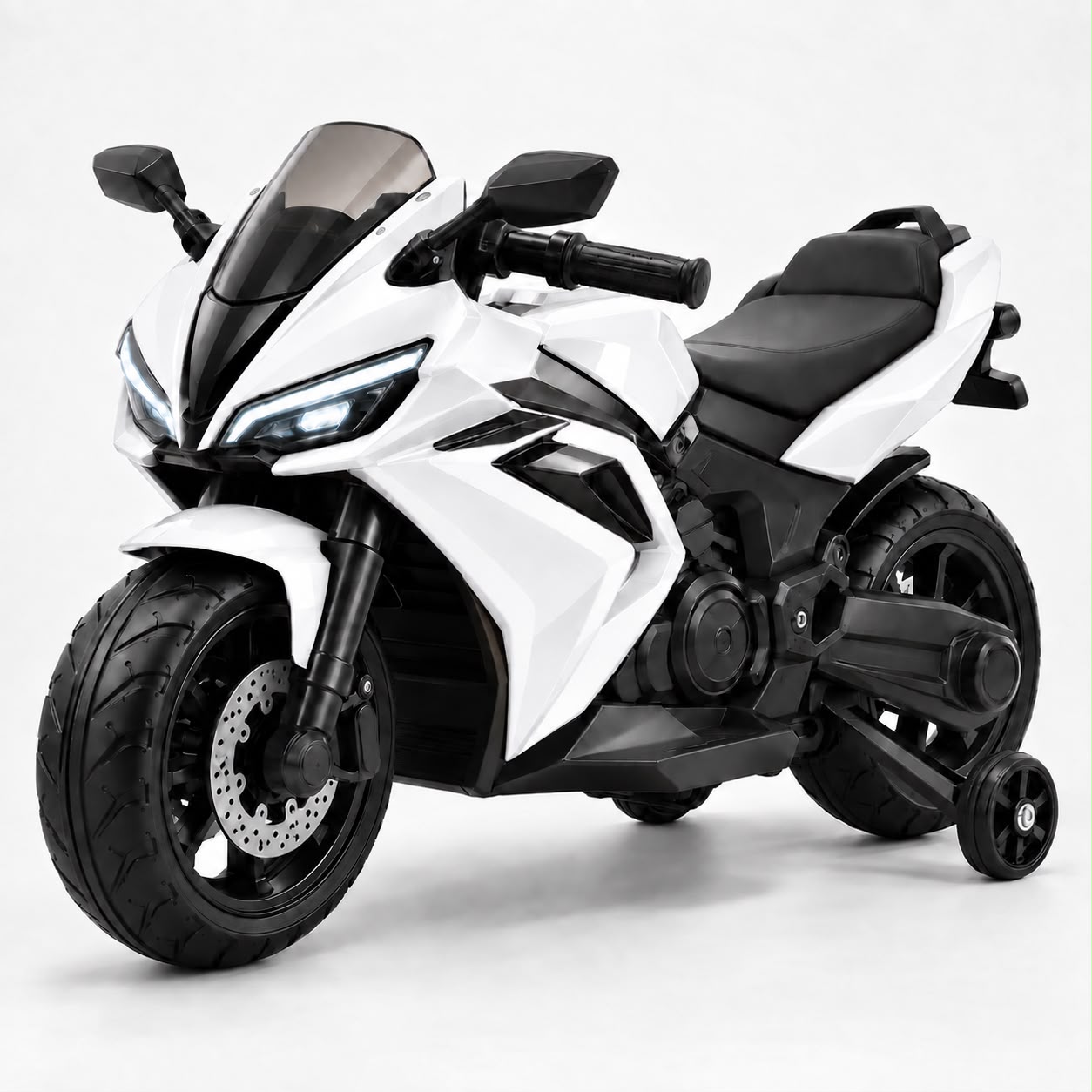 Mini moto branca