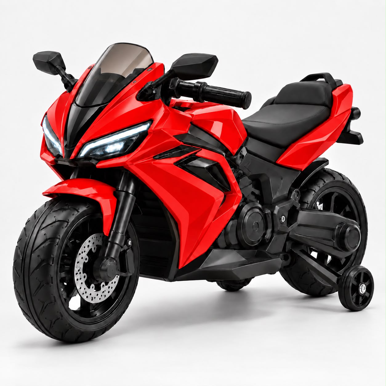 Mini moto vermelha